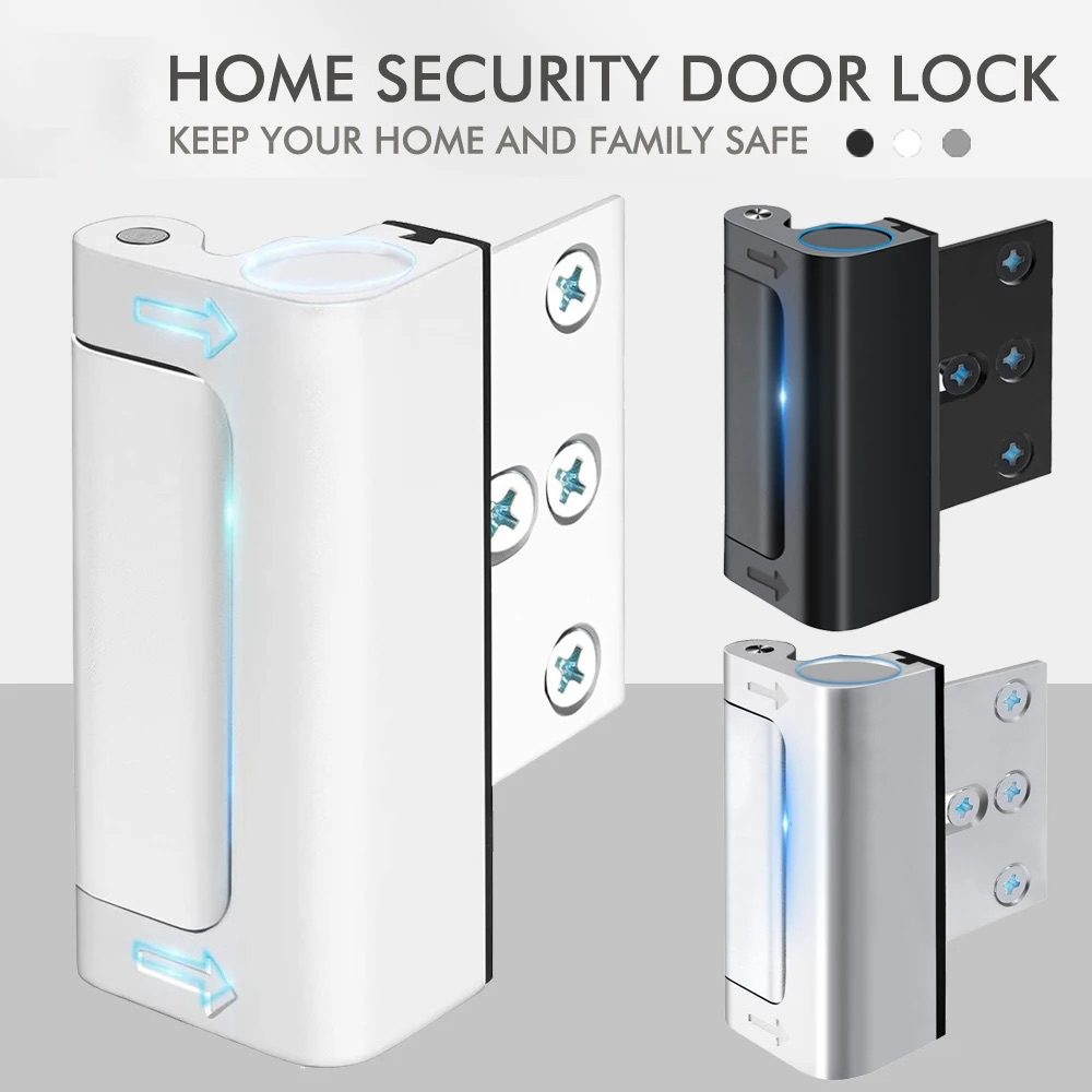 ใหม่ล็อคประตูรักษาความปลอดภัยบ - Home Security Door Reinforcement Lock บทวิจารณ์และราคา