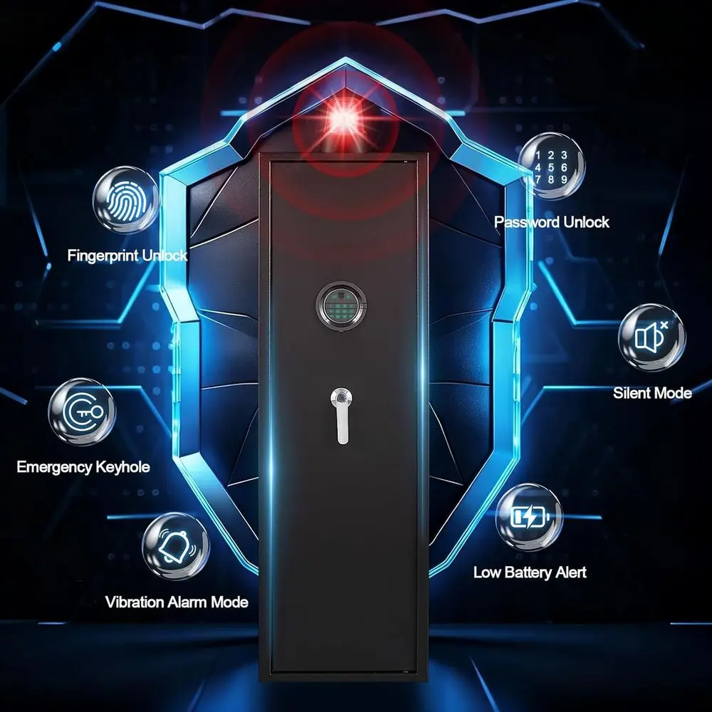 ตู้เซฟไบโอเมตริกซ์แบบสแกนลายนิ - Home Security Safe บทวิจารณ์และราคา