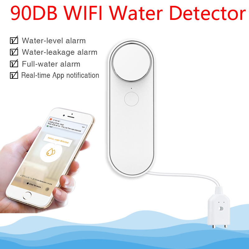 3 M/5 M WiFi เครื่องตรวจจับน้ํ - Home Security Safe บทวิจารณ์และราคา