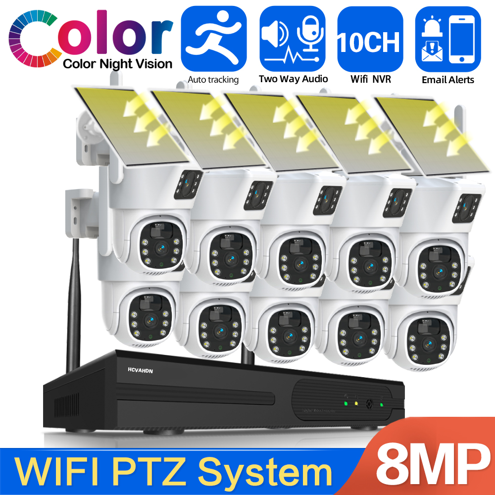 ชุดกล้องวงจรปิดไร้สาย NVR 5MP  - Nvr Kit 8 Channel บทวิจารณ์และราคา