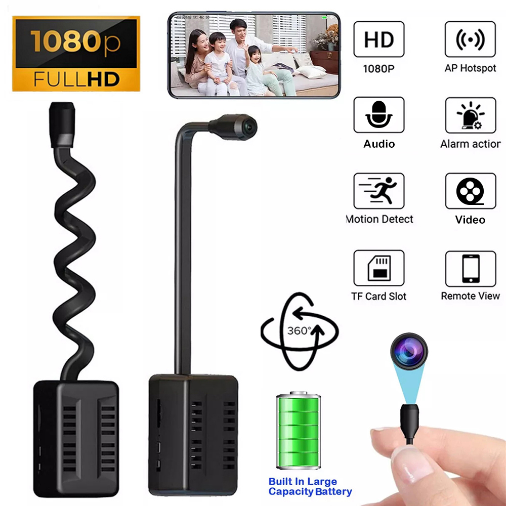 HD 1080P มินิกล้องตรวจจับความเ - Home Security Hidden Cameras บทวิจารณ์และราคา