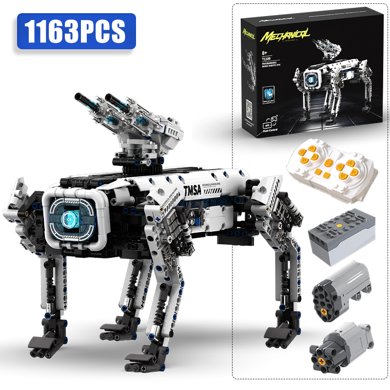 ชุดตัวต่อหุ่นยนต์สุนัขต่อสู้แบ - Home Security Robot Dog บทวิจารณ์และราคา