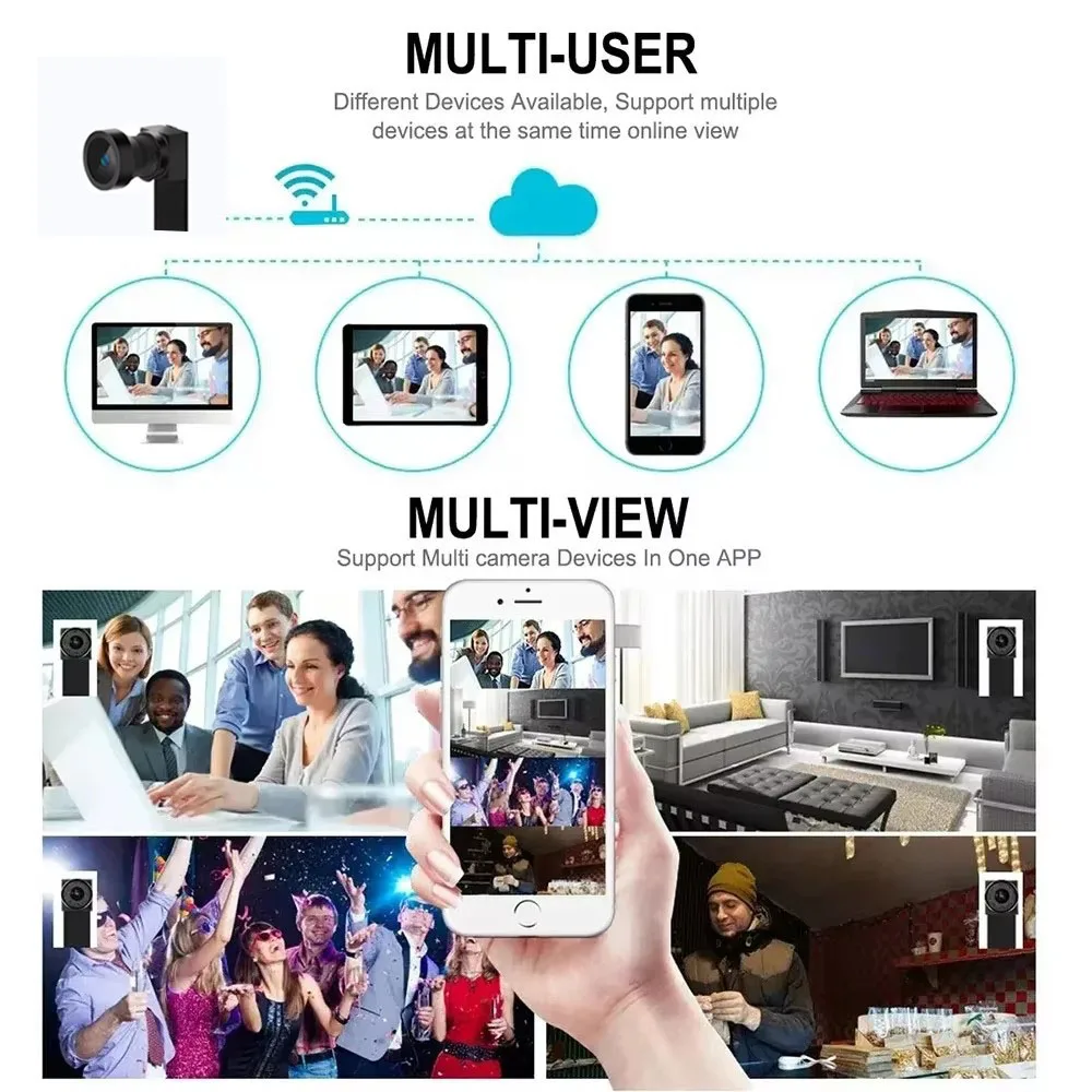 กล้อง WiFi ขนาดเล็ก 4K HD รุ่น - Hidden Camera Clock บทวิจารณ์และราคา